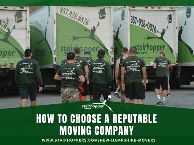 How to Select a Reputable Moving Company