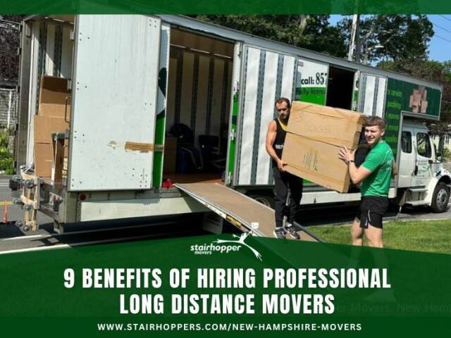 9 Advantages of Hiring Professional Long Distance Movers