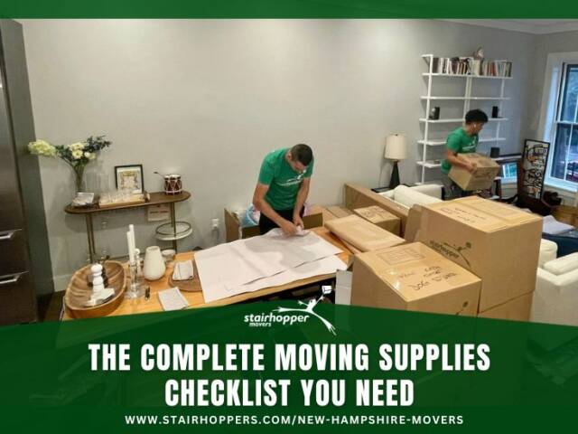The Complete Moving Supplies Checklist You Need